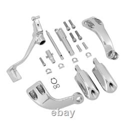 Mid Control Kits Footpegs Fit For Harley Davidson Sportster XL883 1200 2014-2023