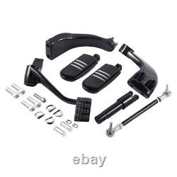 Mid Control Shifter Lever Foot Pegs Kit Fit For Harley Sportster XL 2004-2013