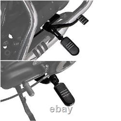 Mid Forward Control Foot Pegs Rest Levers Fit For Harley Sportster XL 1200 04-13