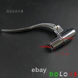 Motorcycle Chrome Clutch Brake Lever Hand Control Lever For 1 Handlebar Harley