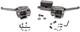 New Chrome Handlebar Control Set For 1984-1995 Harley Davidson Sportster