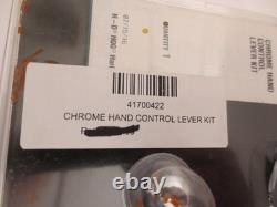 NEW Genuine Harley-Davidson OEM Chrome Hand Control Lever Kit 41700422