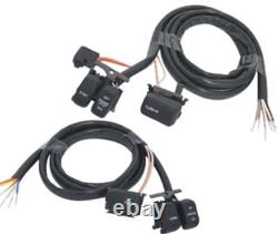 NEW OE STYLE BLACK HANDLEBAR CONTROL KIT WITH SWITCHES FOR 96/06 Harley Davidson