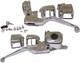 New Oe Style Chrome Handlebar Control Kit For 1996-2006 Harley Davidson