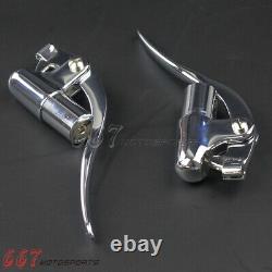 New 1Motorcycle Handlebars Hydraulic Brake Master Cylinder Control Clutch Lever