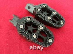 New 2018-2020 Harley Moto Pegs Street Bob MID Forward Controls Softail Footpegs