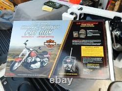 New Bright 61431 Radio Control Harley Davidson Fat Boy Motorcycle In Box