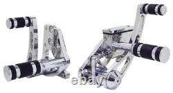 New Chrome Forward Control Kit For Harley Davidson Big Twin And Softail