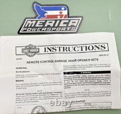 New Genuine Harley Davidson 91561-01b Remote Control Garage Door Opener Kit