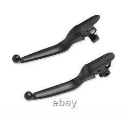 New OEM Harley-Davidson Black Softail Hand Control Levers 15-up Softail 36700105