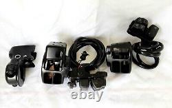 OEM HARLEY 15-Later Softail Left & Right Hand Control Switches & Housings