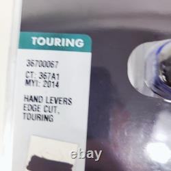 OEM Harley-Davidson Black Edge Cut Hand Control Lever Kit 2014-2016 Touring