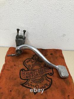 OEM Harley Davidson FXR Mid Control Brake Pedal, Footpeg and Mount