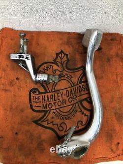 OEM Harley Davidson FXR Mid Control Brake Pedal, Footpeg and Mount