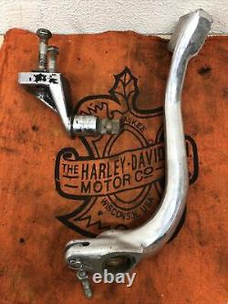 OEM Harley Davidson FXR Mid Control Brake Pedal, Footpeg and Mount