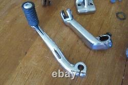 OEM Harley Davidson FXR Mid Controls Foot Pegs Bracket Brake Mount Shifter