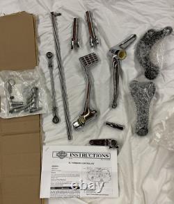 OEM Harley Davidson Standard Chrome Forward Control Kit 2014 and later XL models