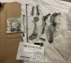 OEM Harley Davidson Standard Chrome Forward Control Kit 2014 and later XL models