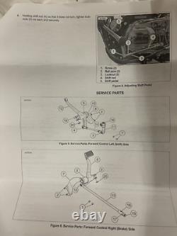 OEM Harley Davidson Standard Chrome Forward Control Kit 2014 and later XL models