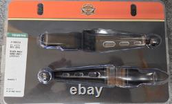 Oem Harley-davidson'17+ Touring Black Anodized Hand Control Lever Kit 41700424a