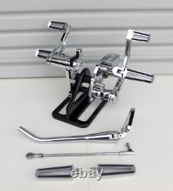 Outlaw Chrome Forward Control Kit For 2000-2017 Softail Harley Fxst/flst