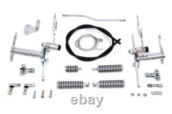 Partial Forward Control Kit Chrome fits Harley Davidson