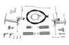 Partial Forward Control Kit Chrome Fits Harley Davidson