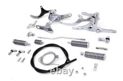 Partial Forward Control Kit Chrome fits Harley Davidson