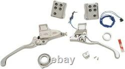 Performance Machine Hand Control Complete Sets Chrome Cable Clutch 0062-4021-CH
