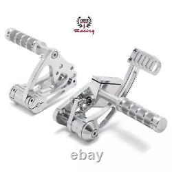 Polish Billet Aluminum Forward Controls Harley Softail 1984/1999 FXST FLSTC