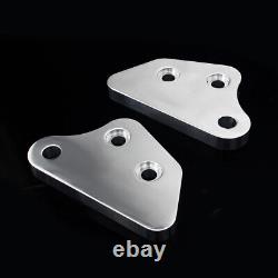 Polished For Harley Dyna Forward Controls 00-17 Super Glide Street Bob Low Rider