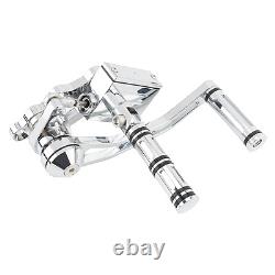 Polished Forward Controls For Harley Softail FLSTF FXSTC FXSTS 00-07 FXST 84-99