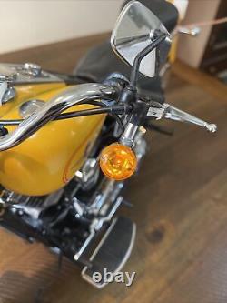 Vintage Harley Davidson Radio Control Fat Boy 9.6V Toy Motorcycle 28x 12